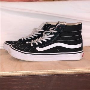 Black High Top Vans